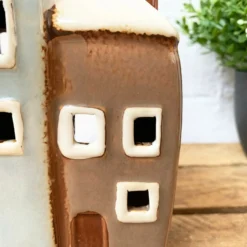 Darthome Limited Ceramic 2 Houses Tea Light Holder -Darthome Limited 79 cca4851d 21fe 45aa 8d36 2e593ed2c141