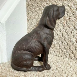Darthome Limited Cast Iron Sitting Dog Doorstop Ornament 15cm -Darthome Limited 80 06cf80ac 118c 414f b139 d4656a435513