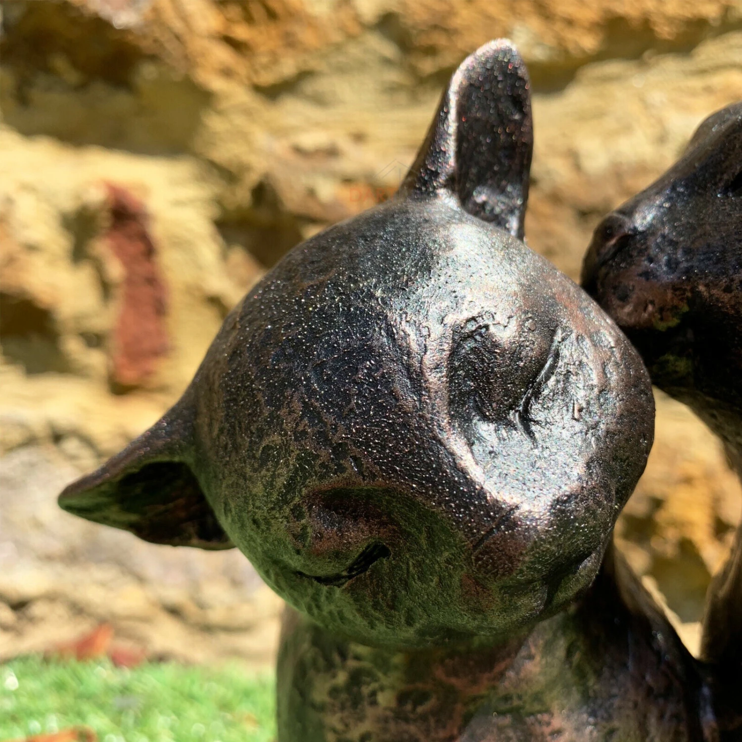 Darthome Limited Black Preening Cats Garden Ornament 5 Darthome Limited Black Preening Cats Garden Ornament - Image 5