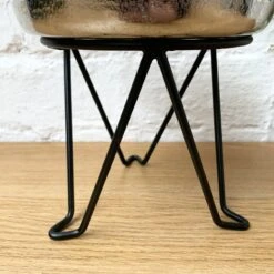 Darthome Limited Silver Pillar Candle Holder On Stand -Darthome Limited 83 c9390f12 c0b7 4570 aeca b425910f7bfc