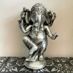 Darthome Limited Silver Dancing Ganesh Elephant