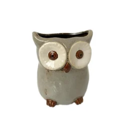 Darthome Limited Speckled Ceramic Owl Planter -Darthome Limited 90