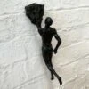 Darthome Limited Black Rock Climbing Man Ornament - Single Arm