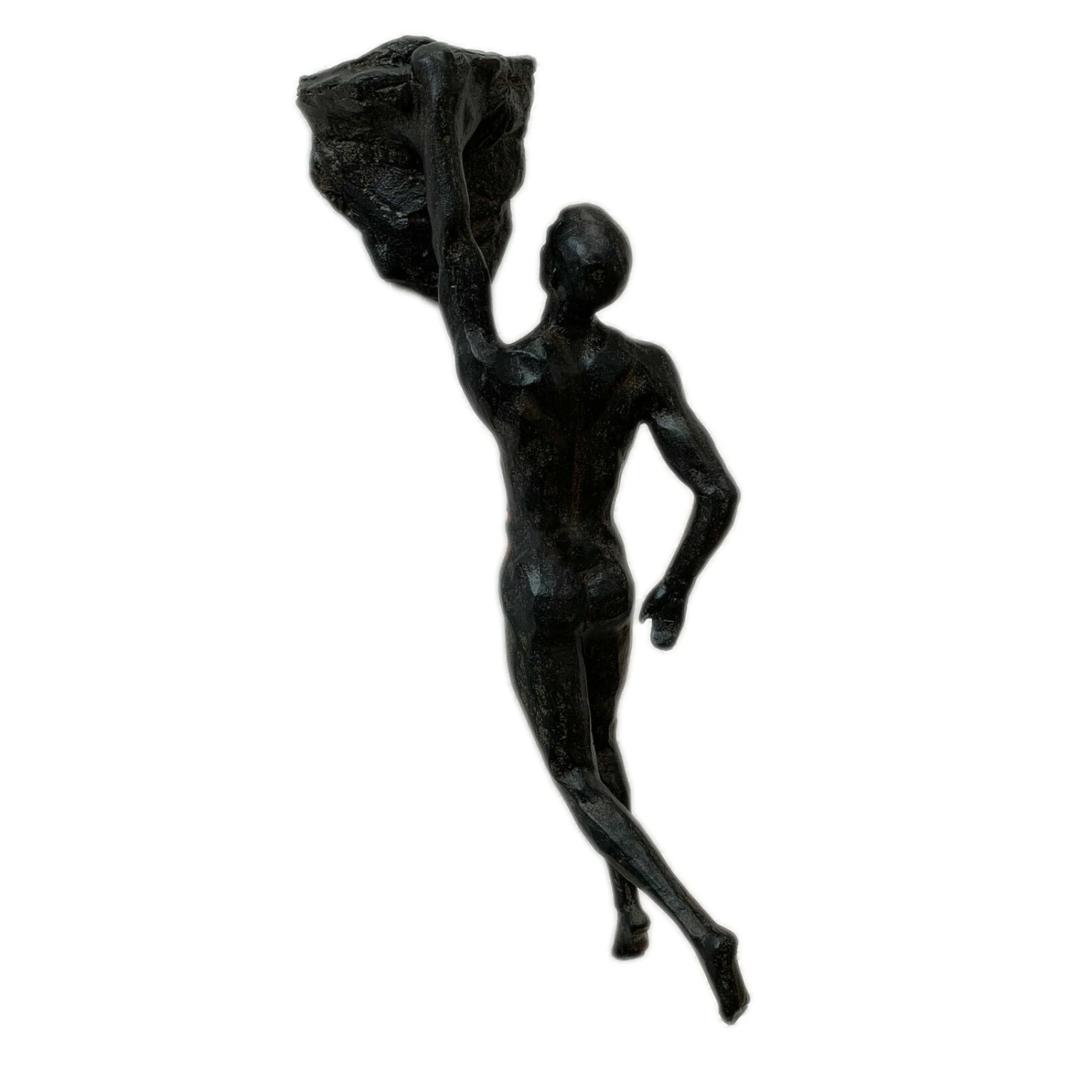 Darthome Limited Black Rock Climbing Man Ornament - Single Arm 7 Darthome Limited Black Rock Climbing Man Ornament - Single Arm - Image 7