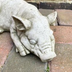 Darthome Limited Stone Sleeping Pig Garden Sculpture -Darthome Limited 9 cc7442da 0e16 49af 911b 21d3e5760e49