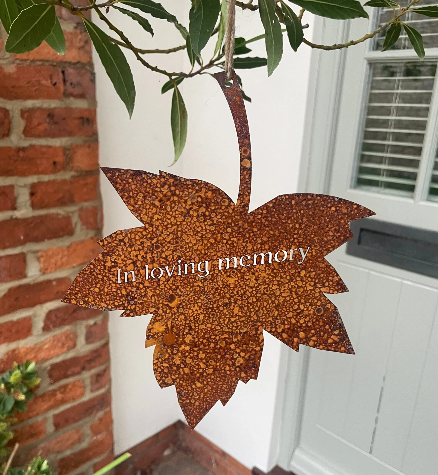 Darthome Limited Ready To Rust In Loving Memory Falling Leaf Art 1 Darthome Limited Ready To Rust In Loving Memory Falling Leaf Art