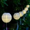 Darthome Limited 10 Chinese Lantern Outdoor Solar Lights