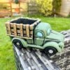 Darthome Limited Cement Green Farm Truck Planter Small