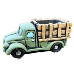 Darthome Limited Cement Green Farm Truck Planter Small -Darthome Limited IMG 2698.JPEG edited74copy