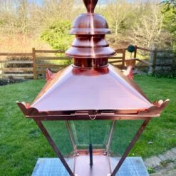 Darthome Limited Copper Victorian Garden Street Post Lamp 90cm -Darthome Limited IMG 2713.JPEG edited85