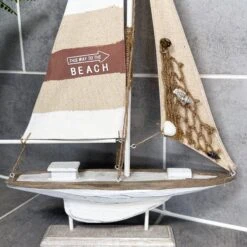 Darthome Limited Large Natural Sailing Model Ornament -Darthome Limited IMG 3832