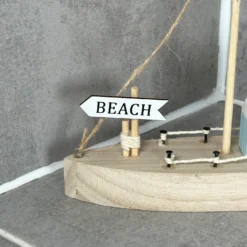 Darthome Limited Wooden Brown Boat Houses Ornament -Darthome Limited IMG 3862