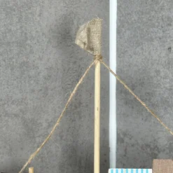 Darthome Limited Wooden Brown Boat Houses Ornament -Darthome Limited IMG 3864