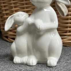 Darthome Limited White Easter Rabbits Figurine 9 Darthome Limited White Easter Rabbits Figurine -Darthome Limited IMG 4099