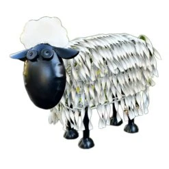 Darthome Limited White Metal Garden Sheep Statue -Darthome Limited IMG 4891.JPEGcopy