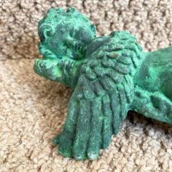 Darthome Limited Verdigris Cast Iron Sleeping Cherub Ornament 9 Darthome Limited Verdigris Cast Iron Sleeping Cherub Ornament -Darthome Limited IMG 5033.JPEG edited2