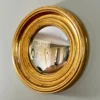 Darthome Limited Antique Gold Convex Porthole Mirror