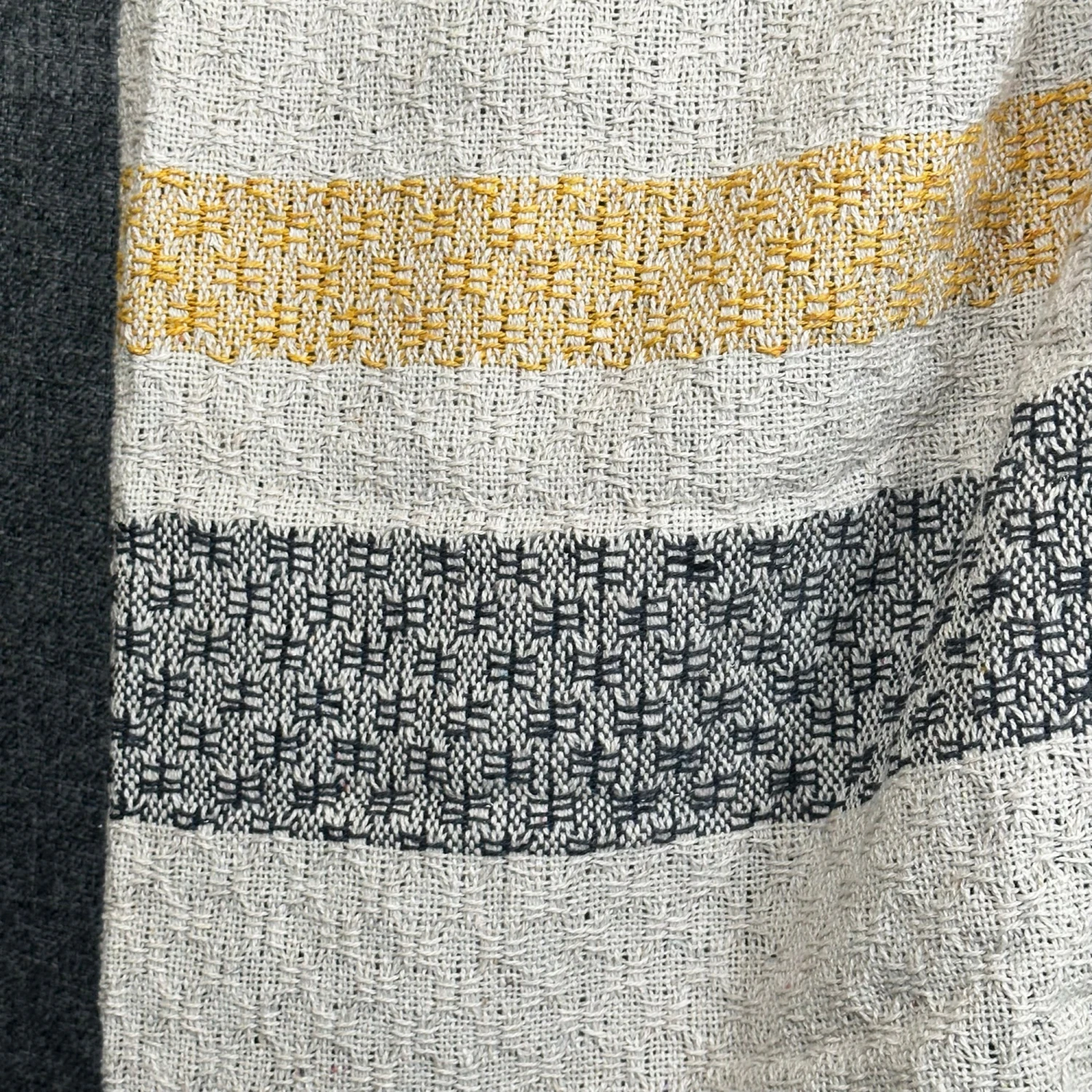 Darthome Limited Striped Cotton Throw 130x170cm 3 Darthome Limited Striped Cotton Throw 130x170cm - Image 3