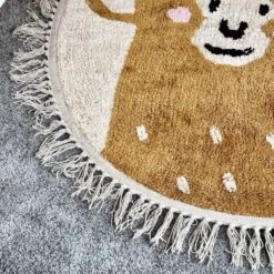 Darthome Limited Tufted Cotton Monkey Floor Rug With Tassels -Darthome Limited IMG 5443 JPEG