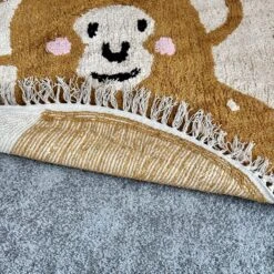 Darthome Limited Tufted Cotton Monkey Floor Rug With Tassels -Darthome Limited IMG 5445 JPEG