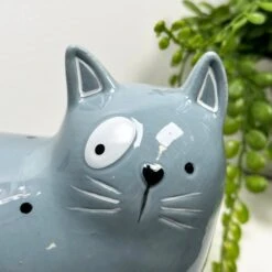 Darthome Limited Ceramic Blue Cat Money Box 10 Darthome Limited Ceramic Blue Cat Money Box -Darthome Limited IMG 5619 JPEG