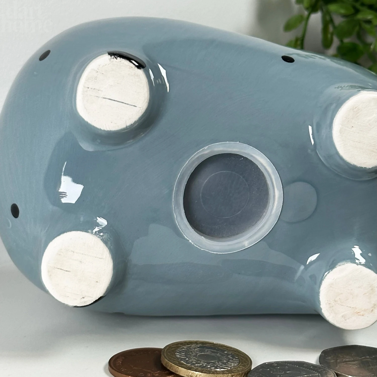 Darthome Limited Ceramic Blue Cat Money Box 7 Darthome Limited Ceramic Blue Cat Money Box - Image 7