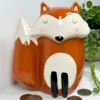 Darthome Limited Ceramic Fox Money Box