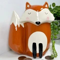 Darthome Limited Ceramic Fox Money Box 10 Darthome Limited Ceramic Fox Money Box -Darthome Limited IMG 5636 JPEG