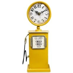 Darthome Limited Yellow Petrol Pump Table Clock -Darthome Limited IMG 5702.JPEGcopy