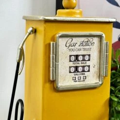 Darthome Limited Yellow Petrol Pump Table Clock -Darthome Limited IMG 5709 JPEG