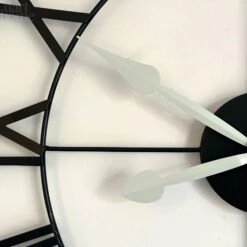 Darthome Limited Black Metal Skeleton 75cm Wall Clock -Darthome Limited IMG 5910 JPEG