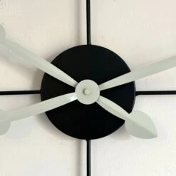 Darthome Limited Black Metal Skeleton 75cm Wall Clock -Darthome Limited IMG 5912 JPEG