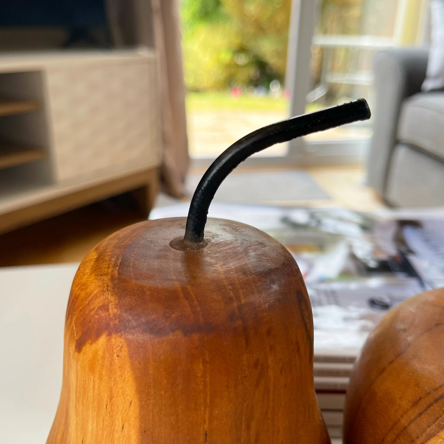 Darthome Limited Teak Wood Apple & Pear Ornaments 3 Darthome Limited Teak Wood Apple & Pear Ornaments - Image 3