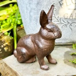 Darthome Limited Cast Iron Rabbit Figurine
