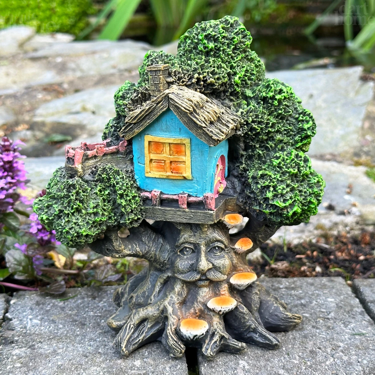 Darthome Limited Blue Fairy Treehouse Ornament 1 Darthome Limited Blue Fairy Treehouse Ornament