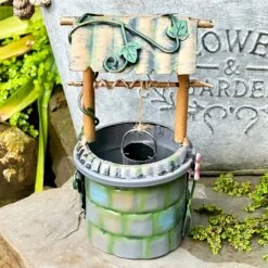 Darthome Limited Mini Fairy Garden Wishing Well Ornament