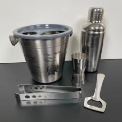 Darthome Limited Stainless Steel 5pc Cocktail Making Set
