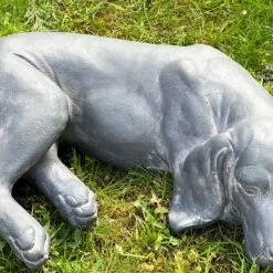 Darthome Limited Large Grey Content Dog Sculpture -Darthome Limited IMG 8082 JPEG 5661db31 7179 452f 9e64 4e5129bdd54b