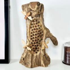 Darthome Limited Teak Root Beehive Sculpture