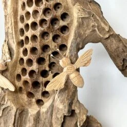 Darthome Limited Teak Root Beehive Sculpture -Darthome Limited IMG 8735copy