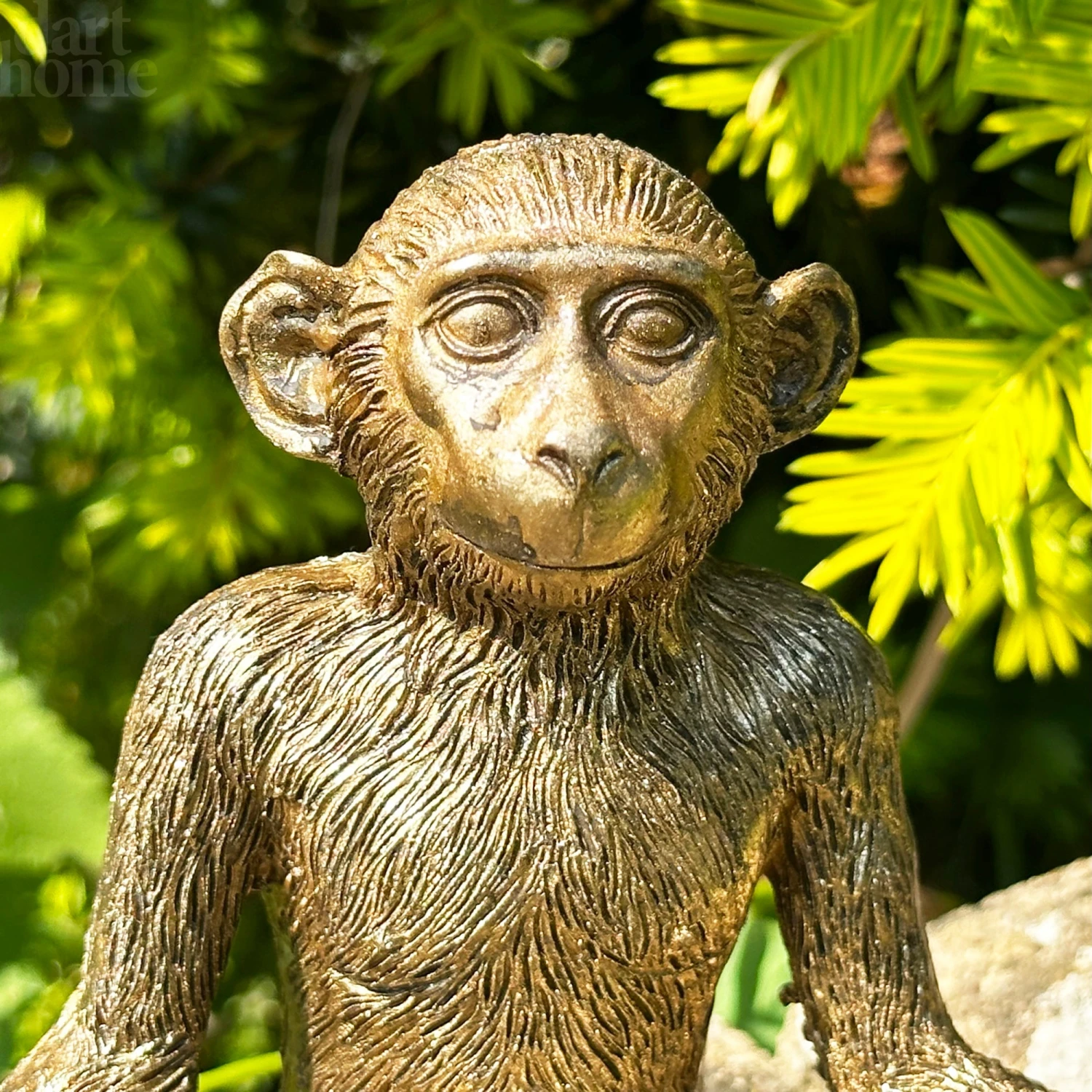 Darthome Limited Gold Yoga Monkey Figurine A 2 Darthome Limited Gold Yoga Monkey Figurine A - Image 2