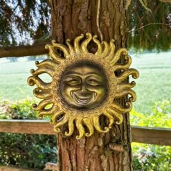Darthome Limited Gold Jolly Sun Wall Plaque