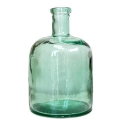 Darthome Limited Recycled Glass Camille Bottle Vase -Darthome Limited IMG 9057.JPEGcopy