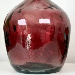 Darthome Limited Recycled Glass Pink Bottle Vase -Darthome Limited IMG 9077.JPEGcopy