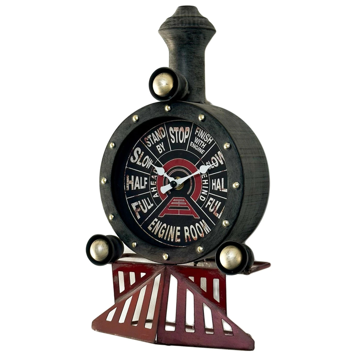 Darthome Limited Industrial Black Train Wall Clock 6 Darthome Limited Industrial Black Train Wall Clock - Image 6