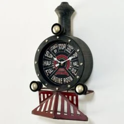 Darthome Limited Industrial Black Train Wall Clock