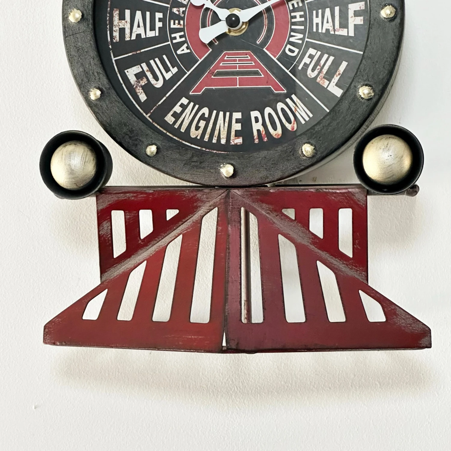 Darthome Limited Industrial Black Train Wall Clock 3 Darthome Limited Industrial Black Train Wall Clock - Image 3