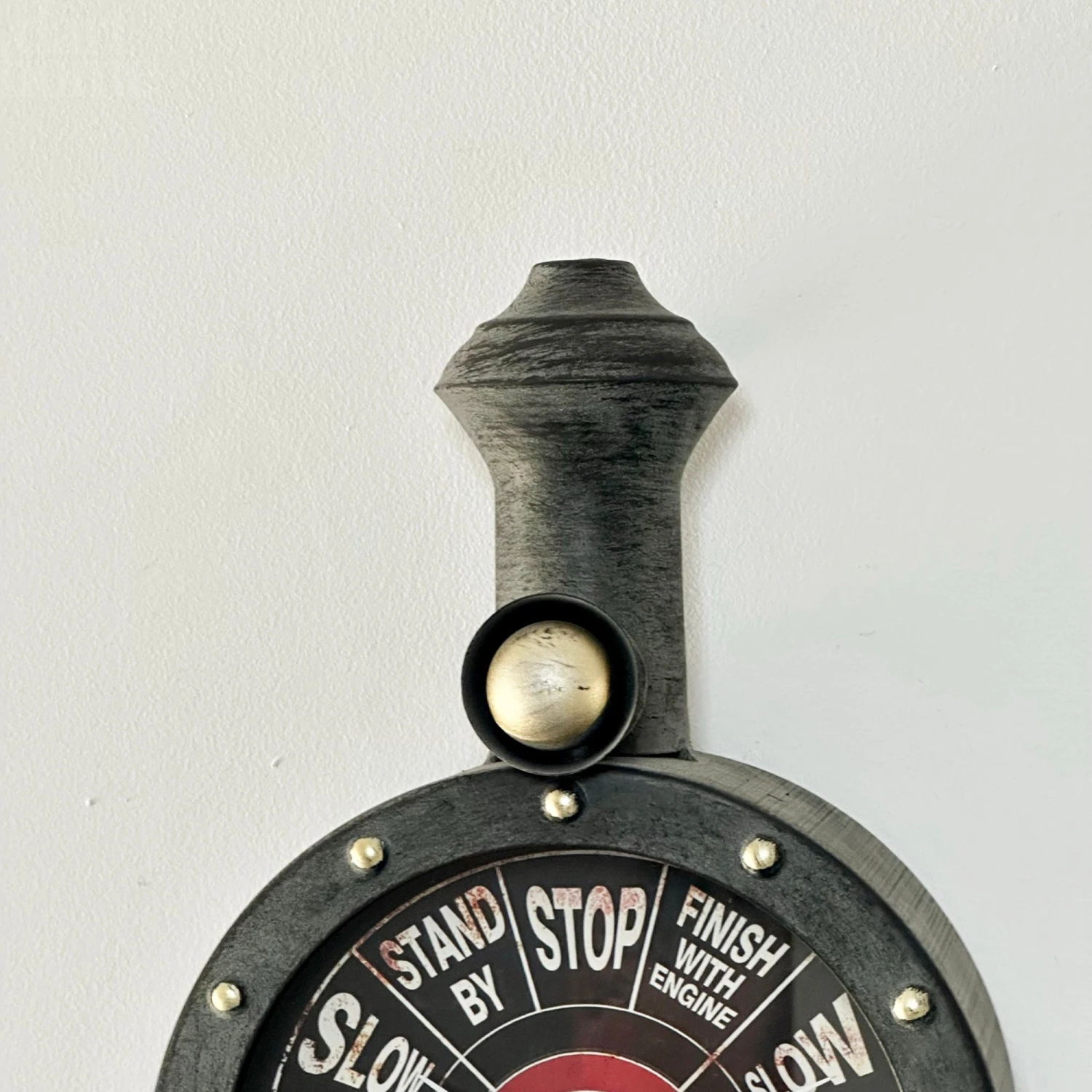 Darthome Limited Industrial Black Train Wall Clock 4 Darthome Limited Industrial Black Train Wall Clock - Image 4