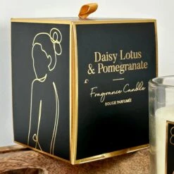 Darthome Limited Black Silhouette Lady Scented Candle Giftboxed -Darthome Limited IMG 9386 JPEG