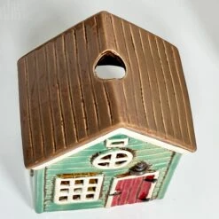 Darthome Limited Green Holiday House Candle Holder -Darthome Limited IMG 9521 JPEG